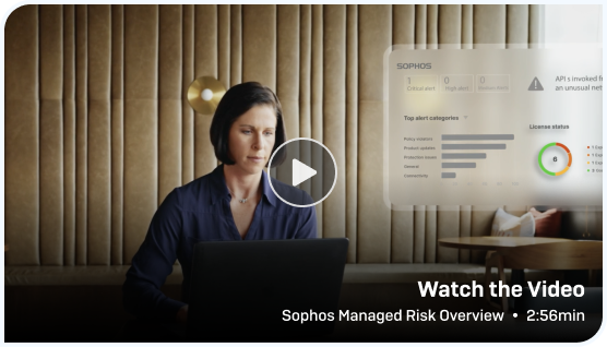 Sophos vulnerability management video
