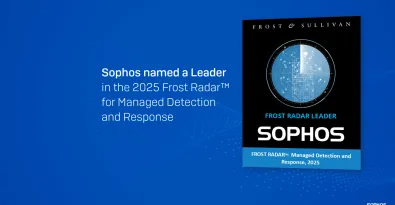 Sophos named a Leader in the 2025 Frost Radar™ for Managed Detection and Response