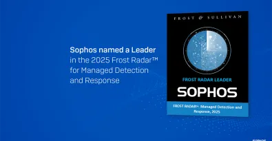 Sophos est nommé Leader dans l’édition 2025 de Frost Radar™ pour la catégorie MDR (Managed Detection and Response)